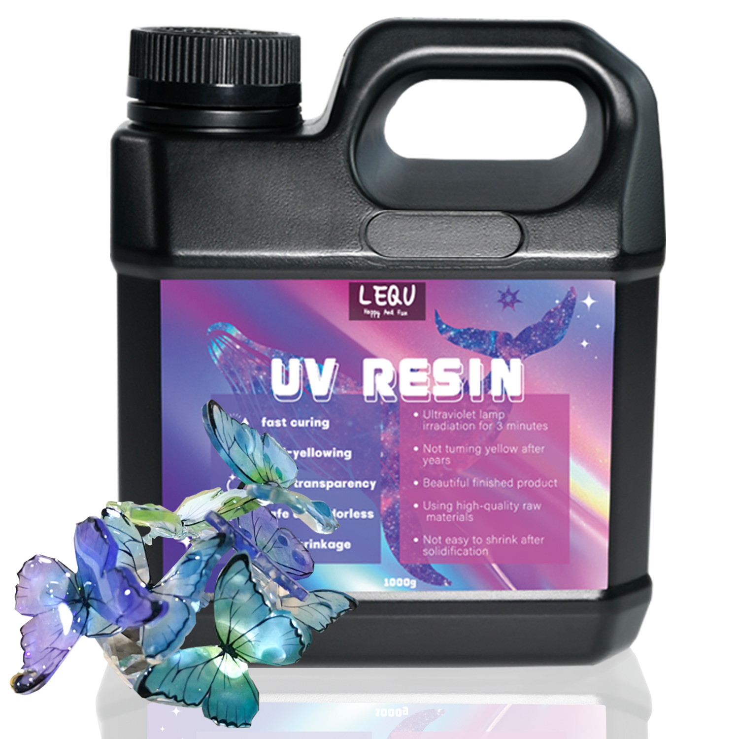 Epoxy Uv Resin Kit - Bulk UV Resin Crystal Clear Large