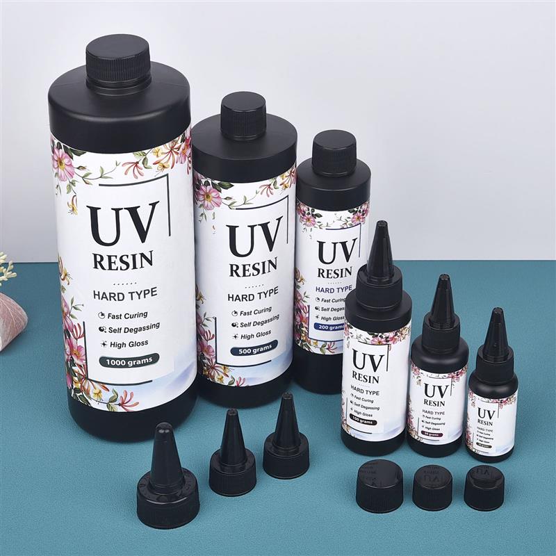 Epoxy Uv Resin Kit - Hard UV Resin Glue Clear Ultraviolet