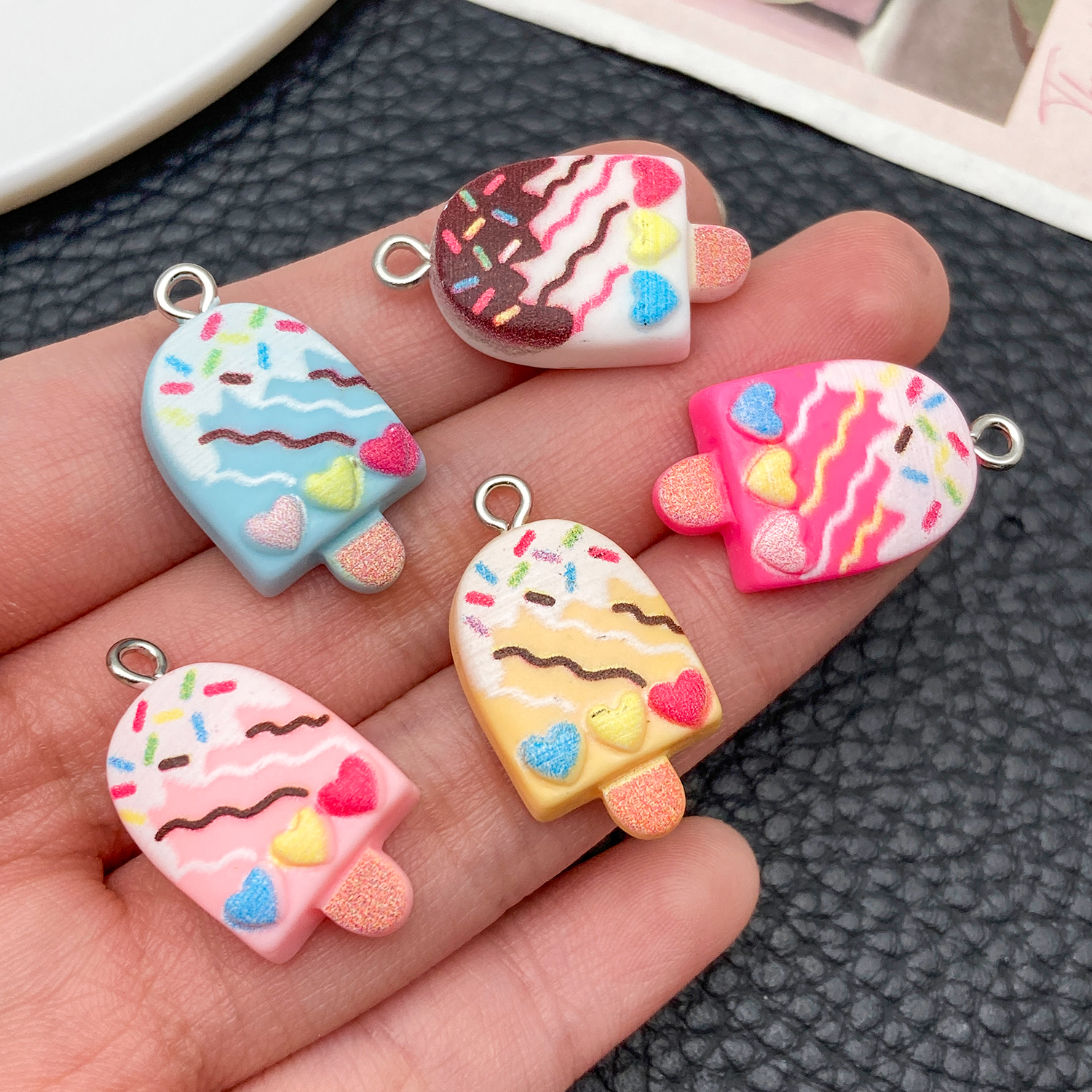 Resin Craft Projects - 5/10pcs Cute Fashion Resin Acrylic Ice