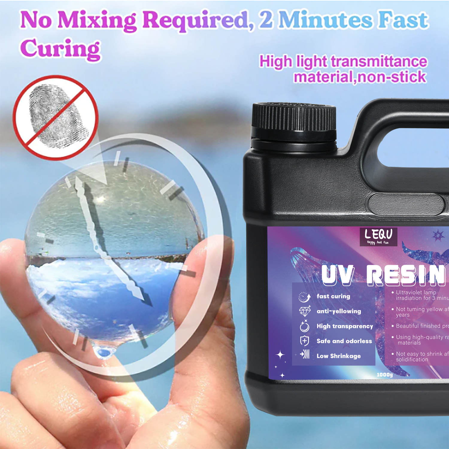 Bulk UV Resin Crystal Clear La - Epoxy Uv Resin Kit recensie en prijs