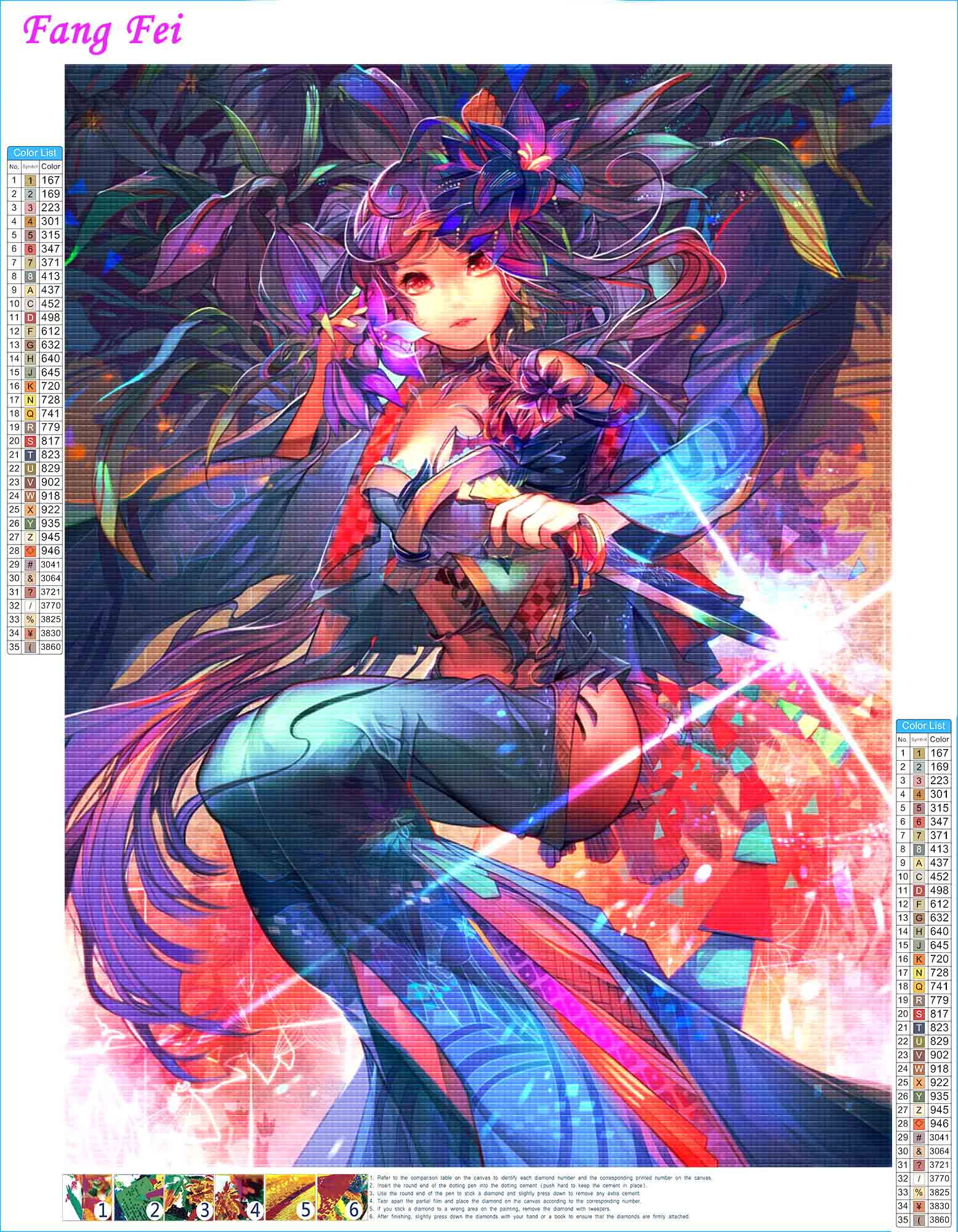 Genshin-Impact Full Diamond Rh - Resin Craft Genshin recensie en prijs