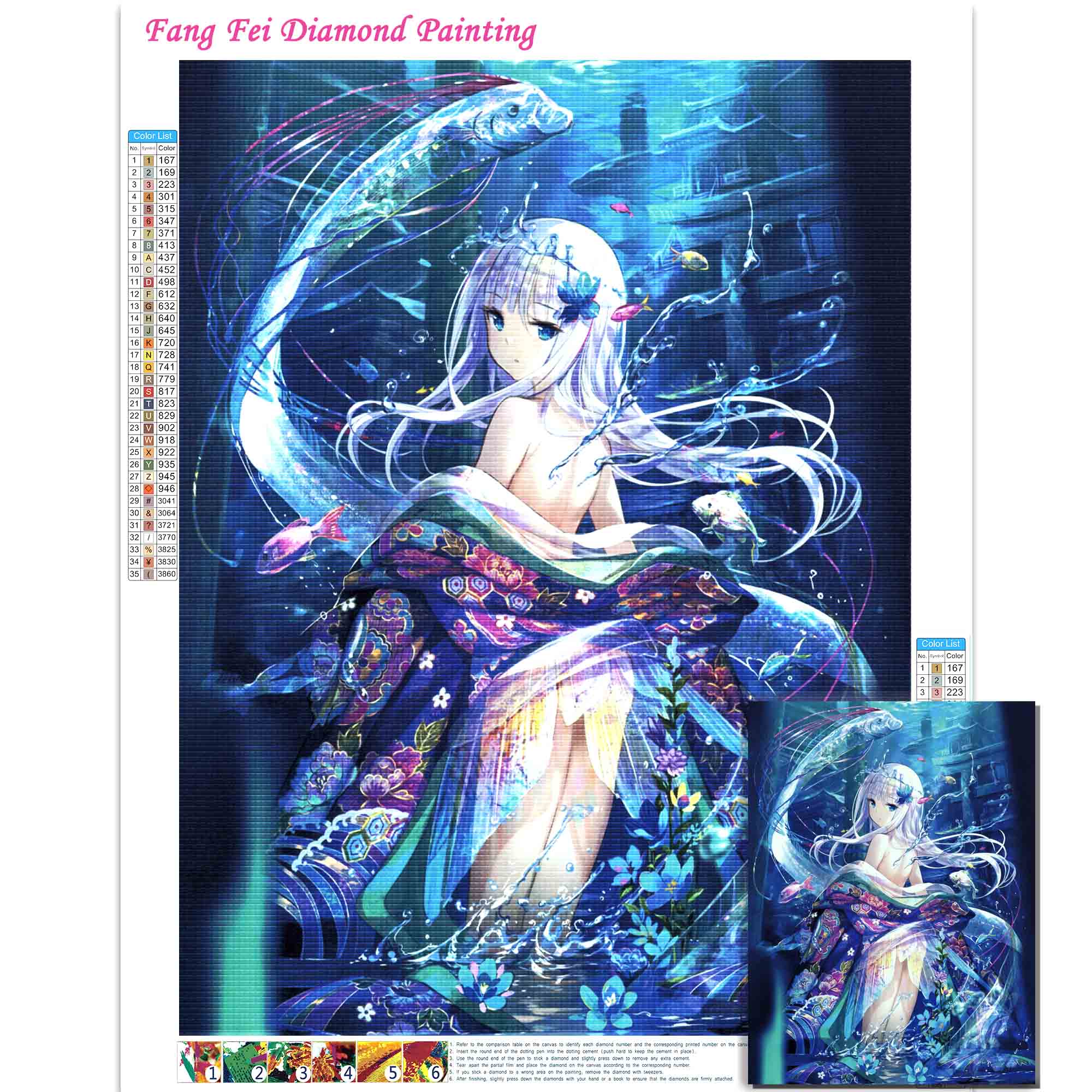 Genshin-Impact Full Diamond Rh - Resin Craft Genshin recensie en prijs