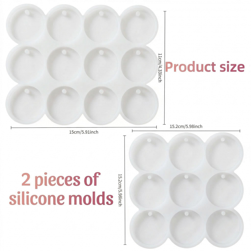 2 Resin keychain mold ，3.3cent - Resin Pigment Set recensie en prijs