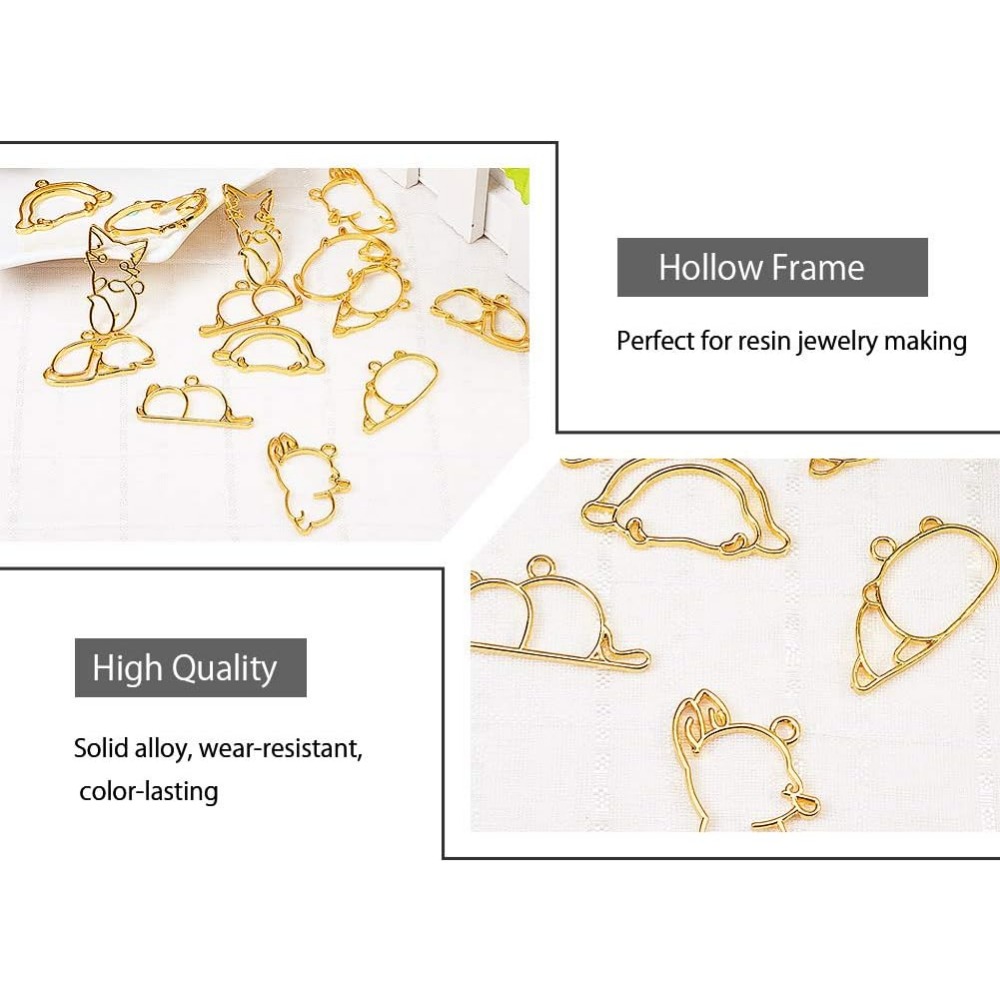 14pcs Hibernator Theme Open Be - Resin Jewelry Kit recensie en prijs
