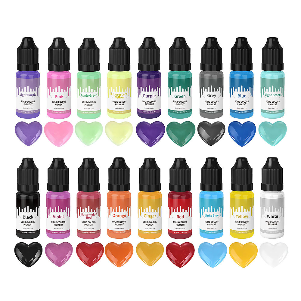 18Colors 10ml Macaron Solid Pa - Resin Pigment Set recensie en prijs