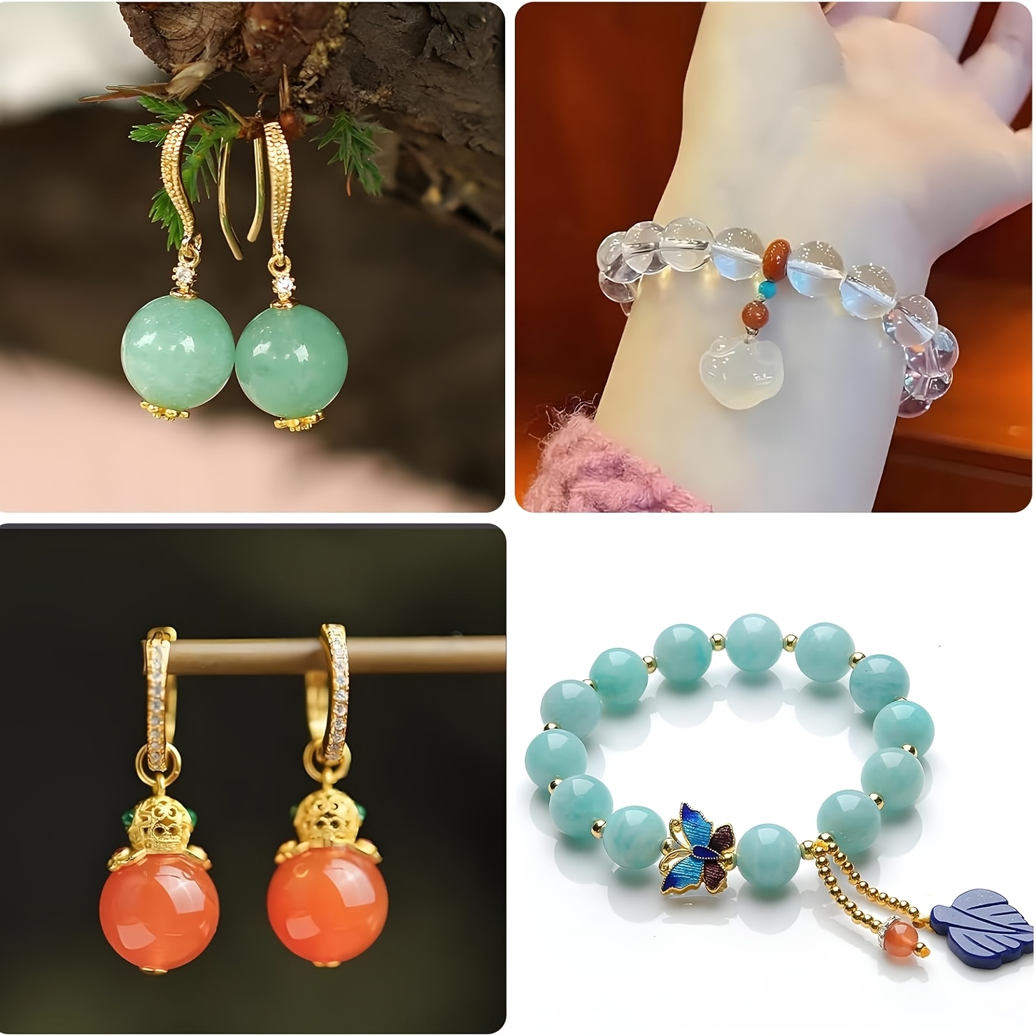 Two perforated spherical silic - Resin Jewelry Kit recensie en prijs
