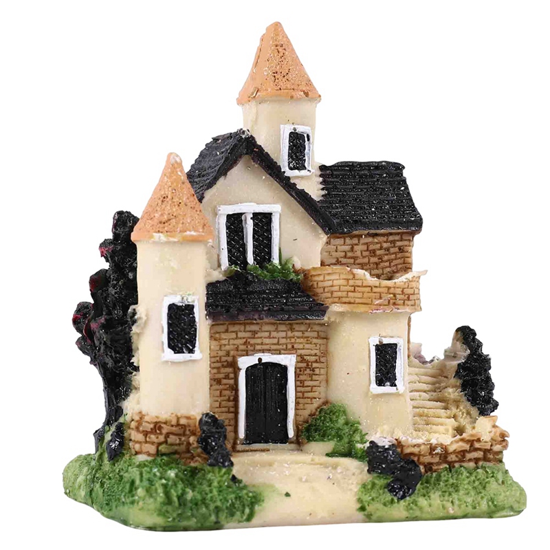 Cute Mini Resin House Miniatur - Resin Crafts recensie en prijs