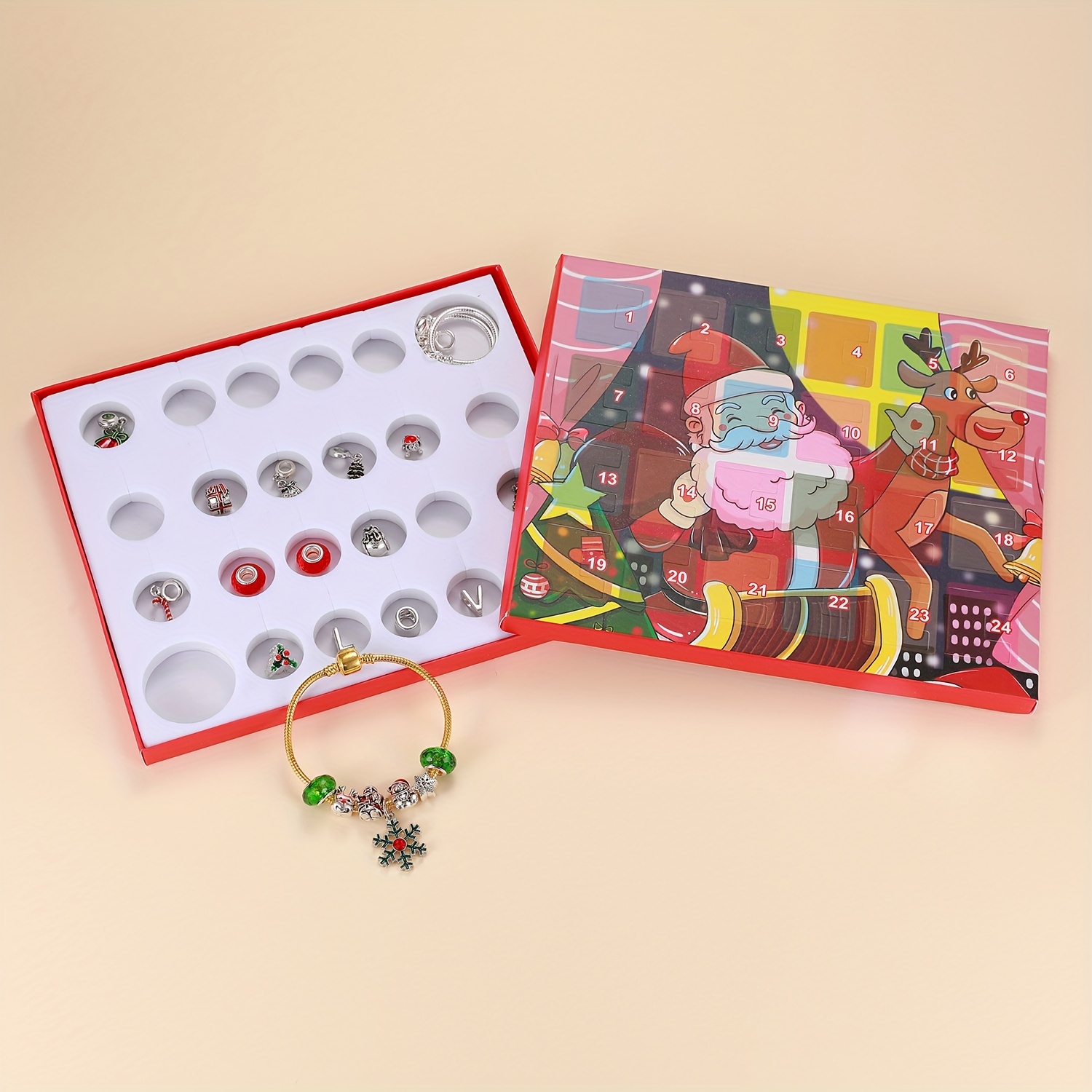 Snowman Christmas Advent Calen - Resin Jewelry Kit recensie en prijs