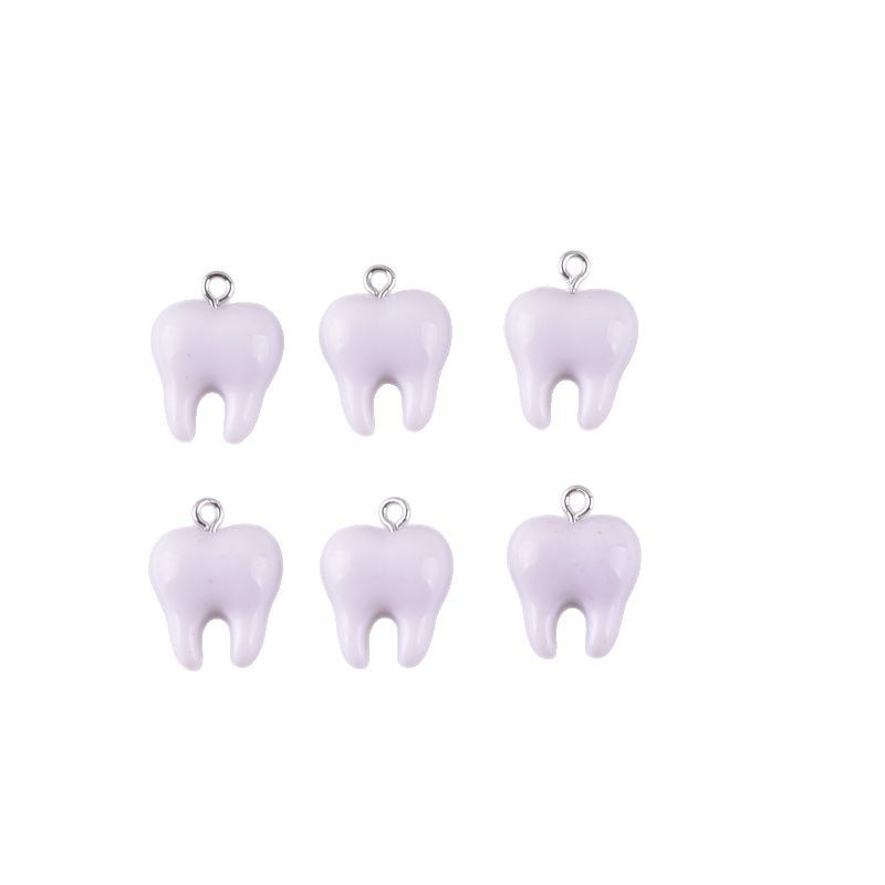 10pcs Cute White Teeth Resin P - Resin Craft Projects recensie en prijs