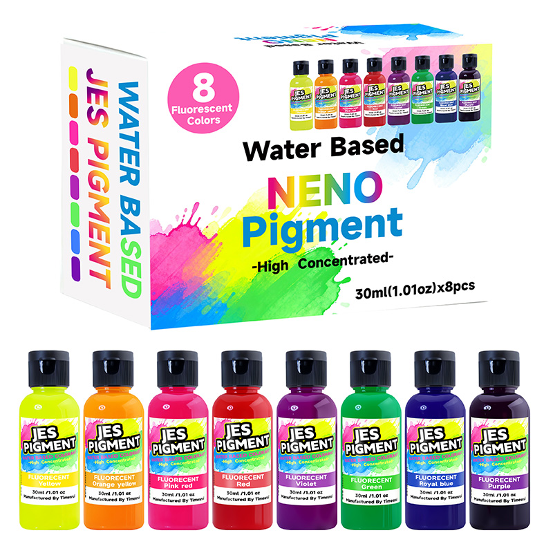 8colors/set fluorescent pigmen - Resin Pigment Set recensie en prijs