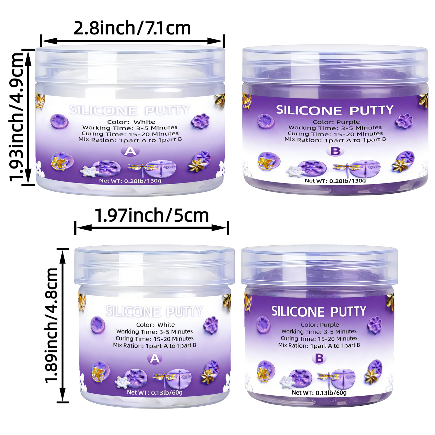 Silicone Putty - Flexible Sili - Resin Craft Projects recensie en prijs