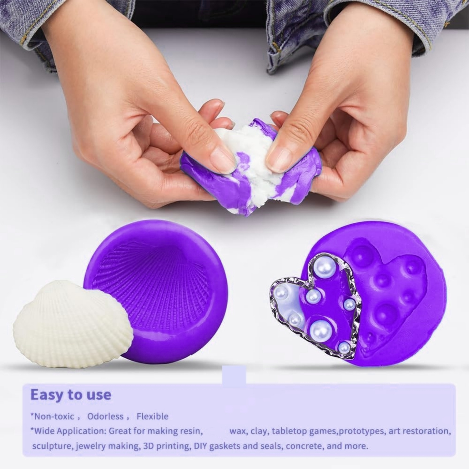 Silicone Putty - Flexible Sili - Resin Craft Projects recensie en prijs
