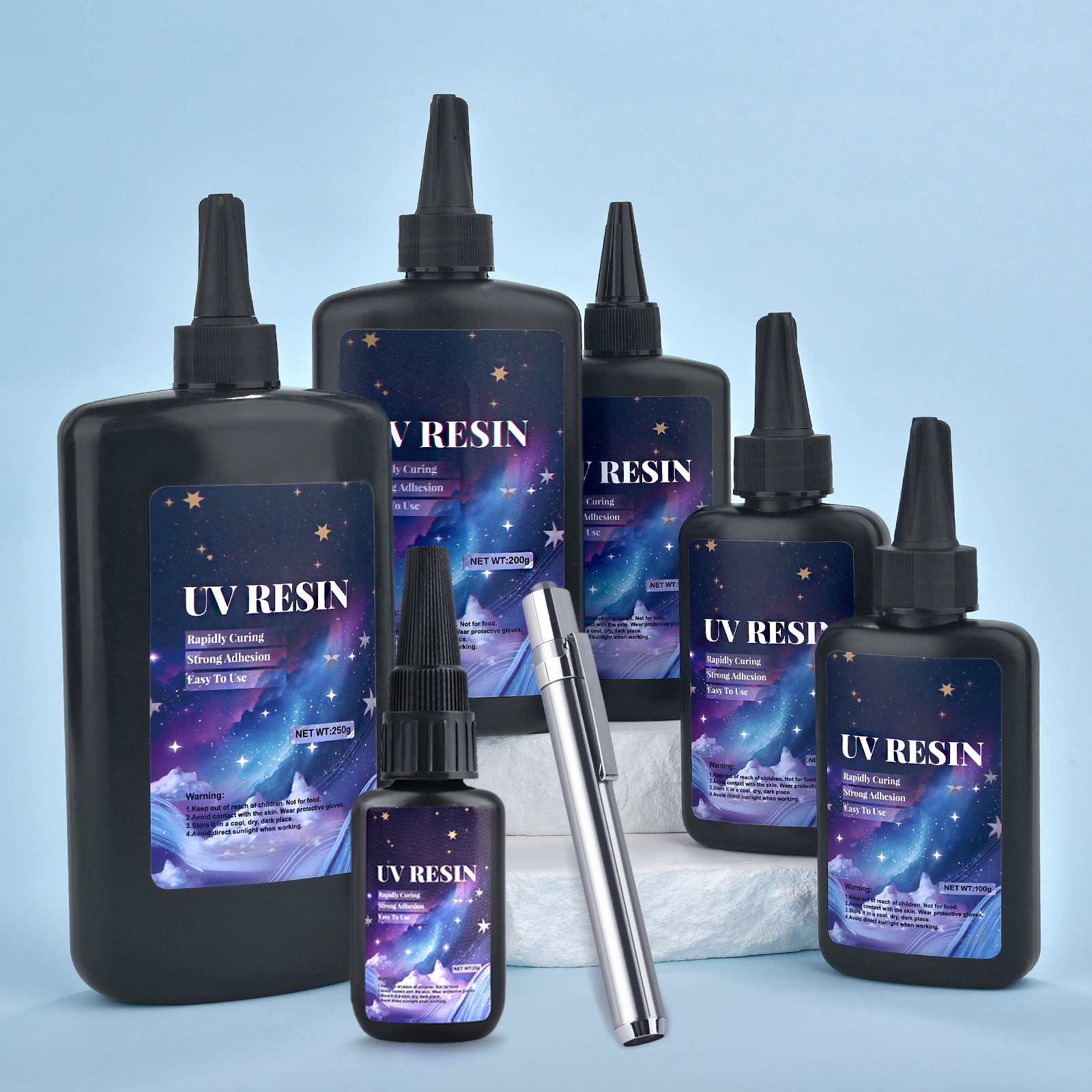 25/50/100/120/200/250g UV Fix  - Epoxy Uv Resin Kit recensie en prijs