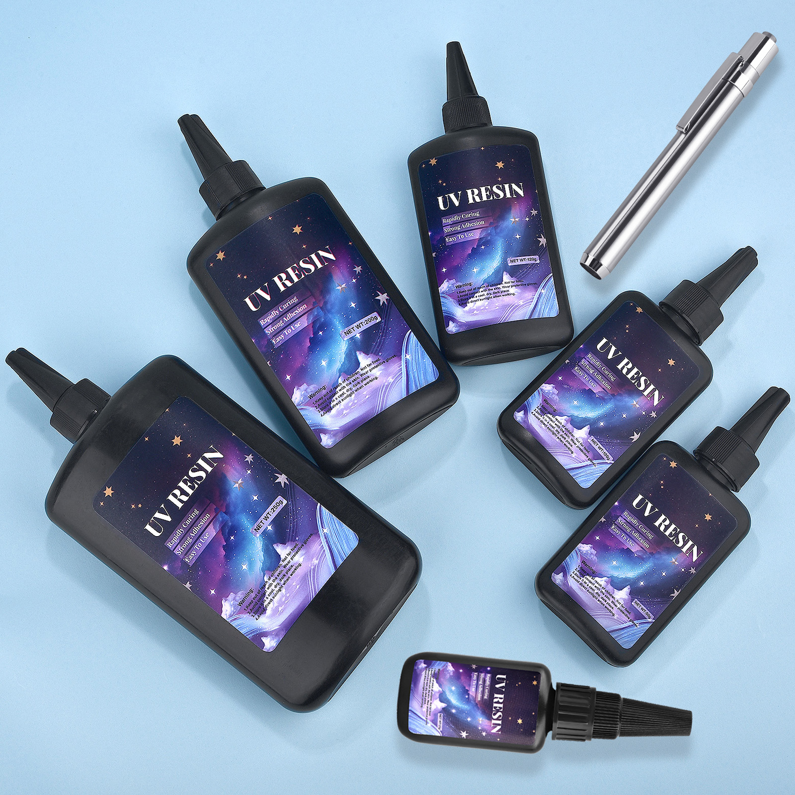 25/50/100/120/200/250g UV Fix  - Epoxy Uv Resin Kit recensie en prijs