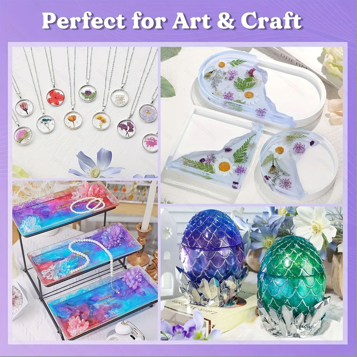 125ml/250ml Crystal Clear Cast - Resin Jewelry Kit recensie en prijs