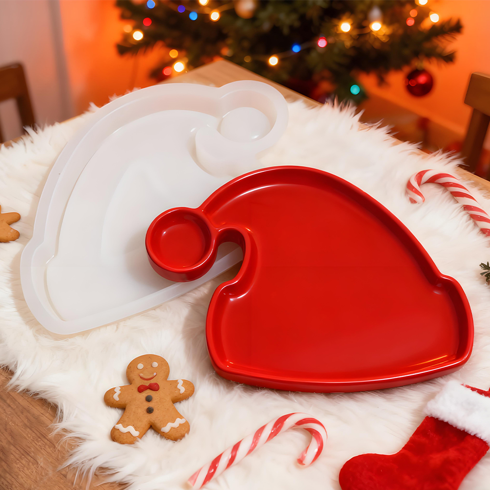 S0246 Christmas Tree Santa Hat - Serving Tray Mold recensie en prijs