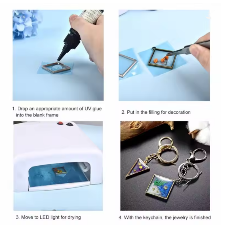 100g UV Resin Clear,Hard,Upgra - Epoxy Uv Resin Kit recensie en prijs
