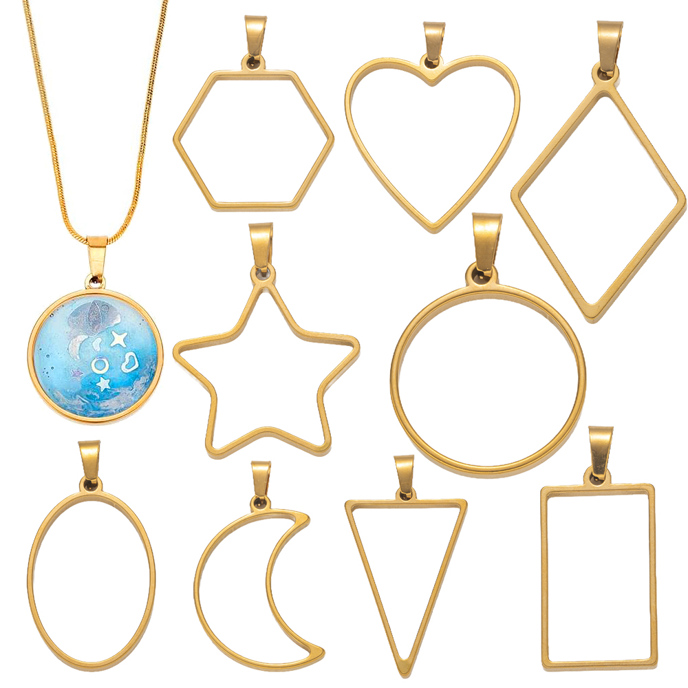 5pcs Stainless Steel Open Back - Resin Craft Projects recensie en prijs