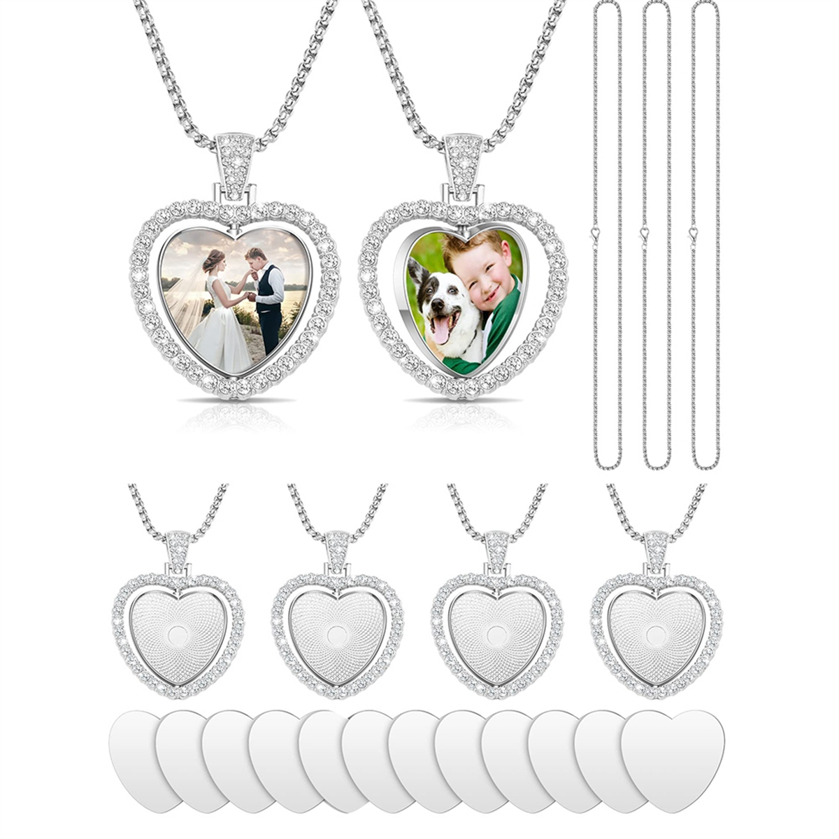 24Pcs Sublimation Rhinestone T - Bezels Set Pendant recensie en prijs