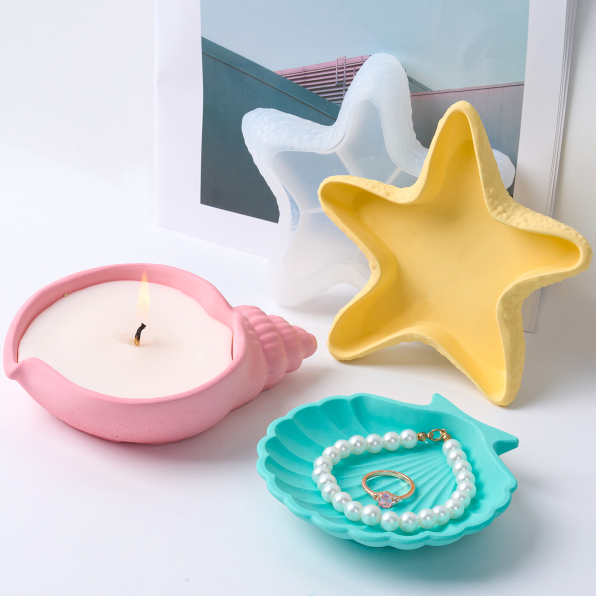 DIY Concrete Starfish Starage  - Serving Tray Mold recensie en prijs