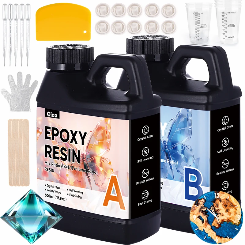 Anti-Yellowing Crystal Clear E - Resin Jewelry Kit recensie en prijs