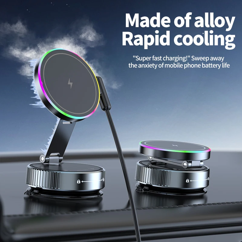 15W Wireless Car Charger Phone - Vacuum Chamber Small recensie en prijs