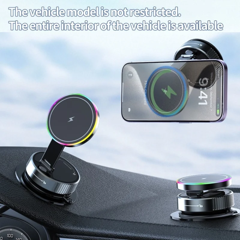 15W Wireless Car Charger Phone - Vacuum Chamber Small recensie en prijs