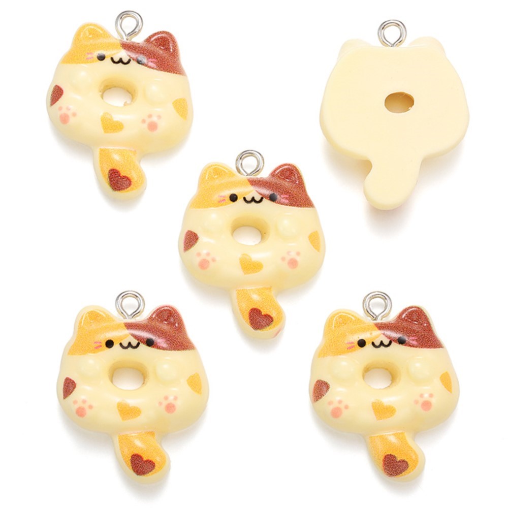 10Pcs Kawaii Cartoon Cat Resin - Resin Craft Projects recensie en prijs