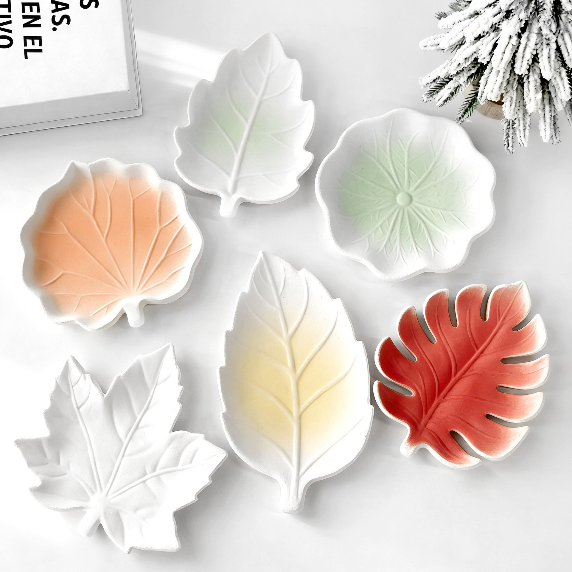 DIY Gypsum Form Leaf Coaster S - Serving Tray Mold recensie en prijs