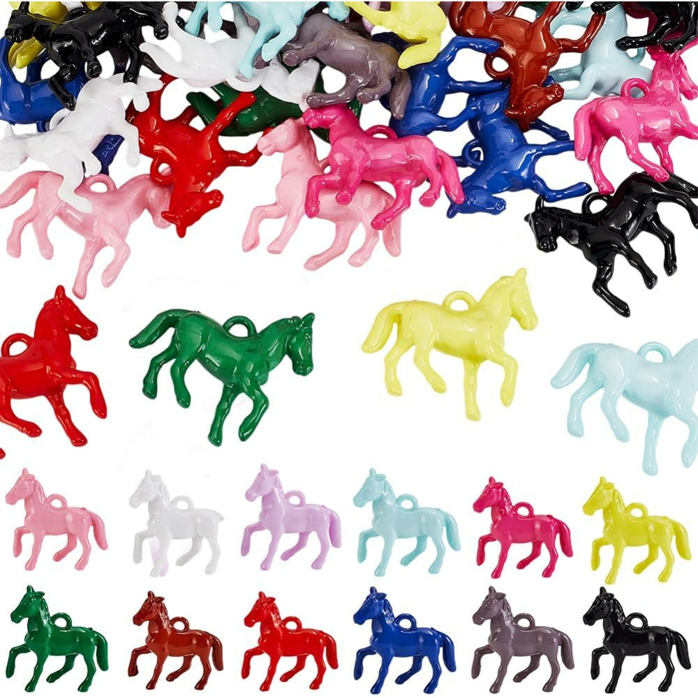 48pcs Opaque Acrylic Pendants  - Resin Crafts recensie en prijs