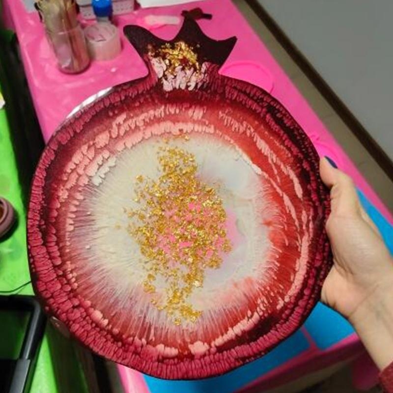 X6HE Pomegranate Geode Agate E - Geode Mold Silicone recensie en prijs