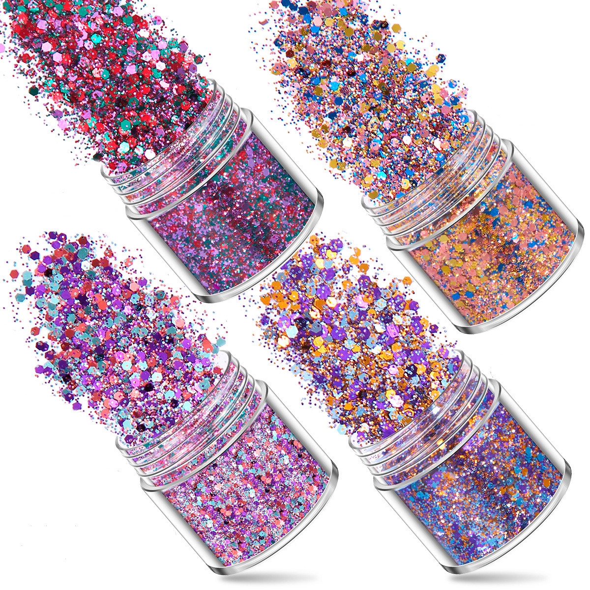 SNASAN 4Pcs Color Superfine Gl - Resin Pigment Set recensie en prijs