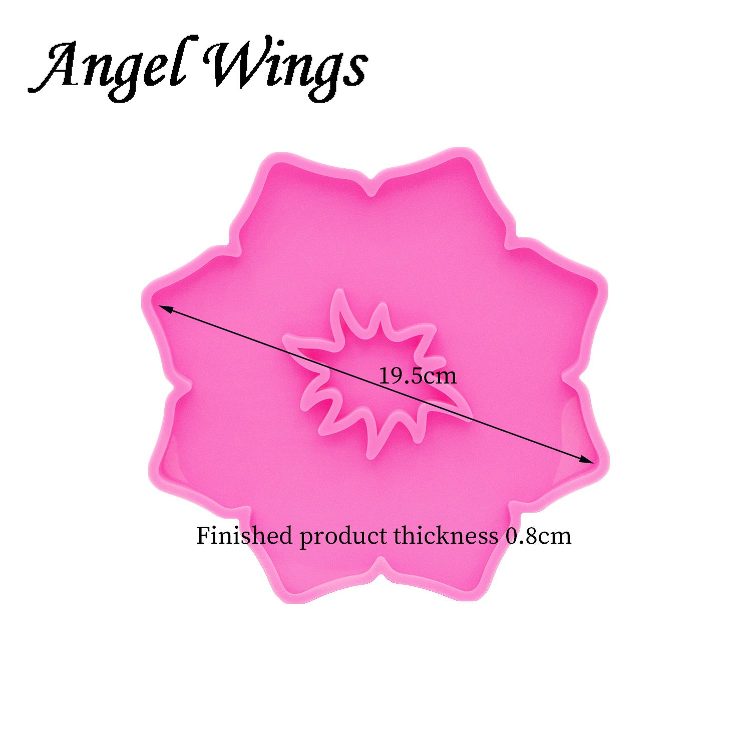 Flower Coaster Silicone Molds  - Geode Mold Silicone recensie en prijs