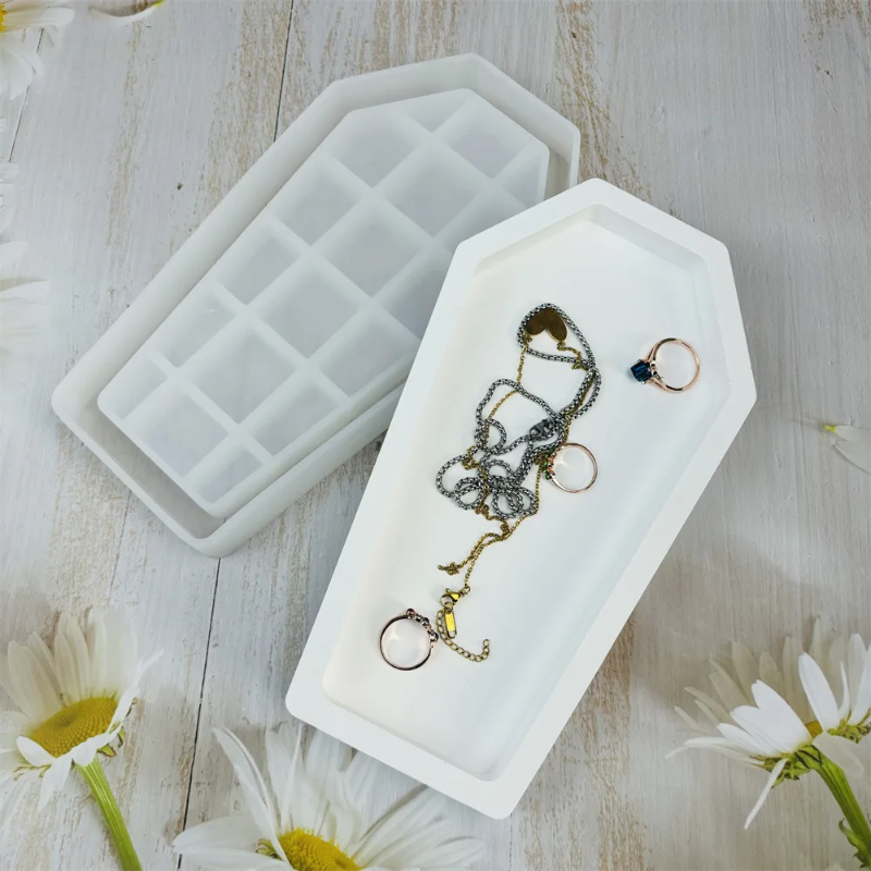 Halloween Coffin Resin Mold Tr - Serving Tray Mold recensie en prijs