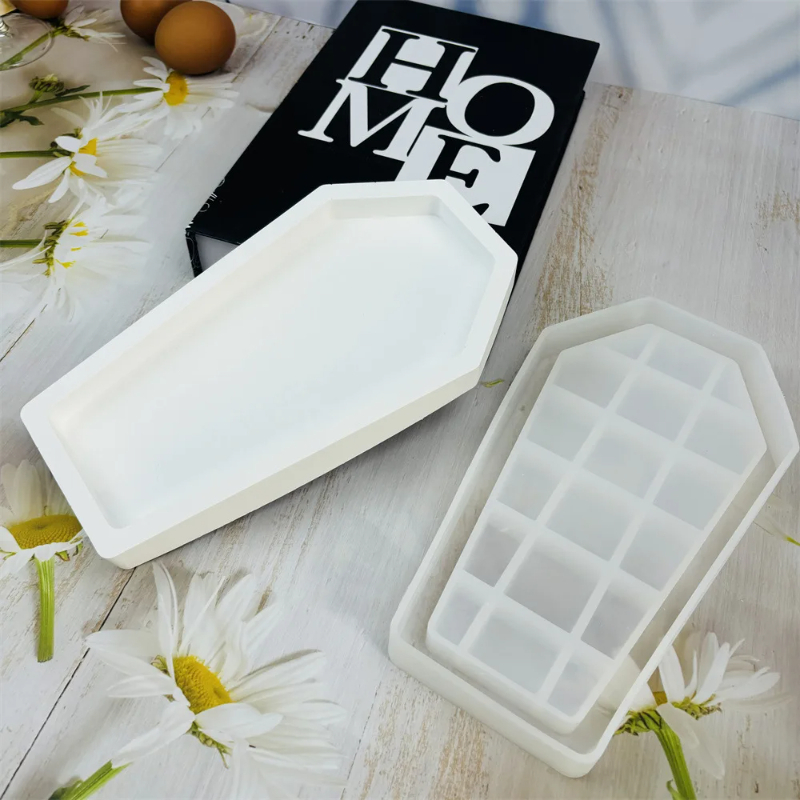 Halloween Coffin Resin Mold Tr - Serving Tray Mold recensie en prijs