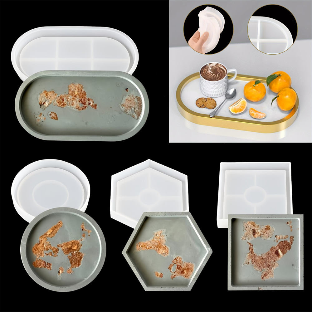 4pcs/Set Storage Tray Coaster  - Serving Tray Mold recensie en prijs