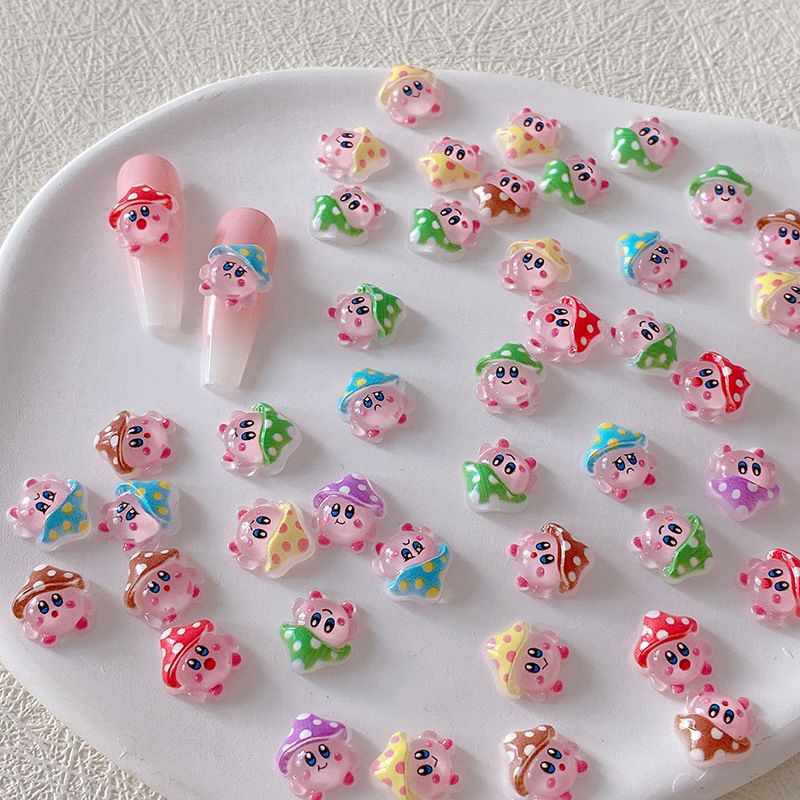 2/10/20pcs Kirby Nail Charms 3 - Resin Crafts recensie en prijs