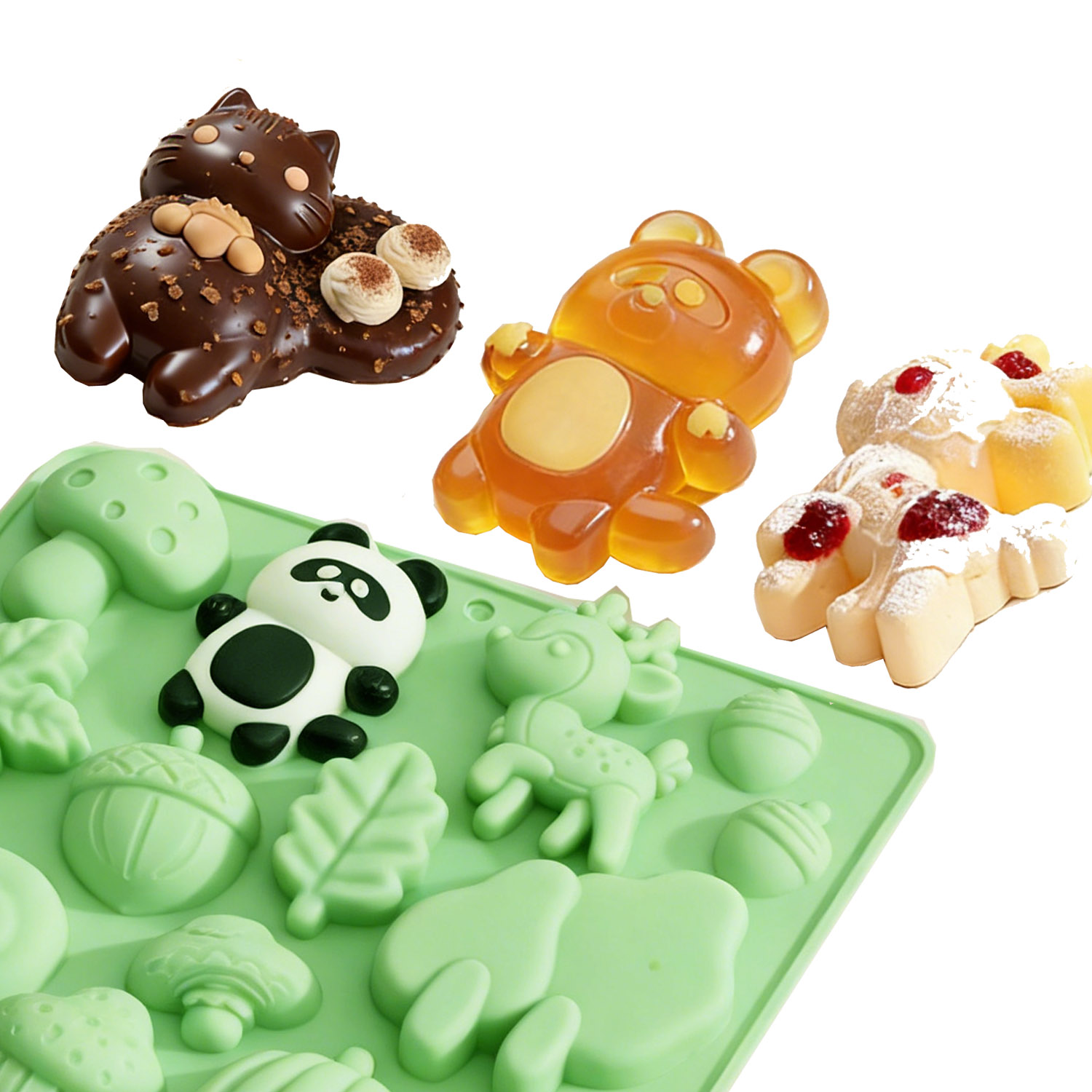 1 Silicone Cake Mold in the Sh - Resin Craft Projects recensie en prijs