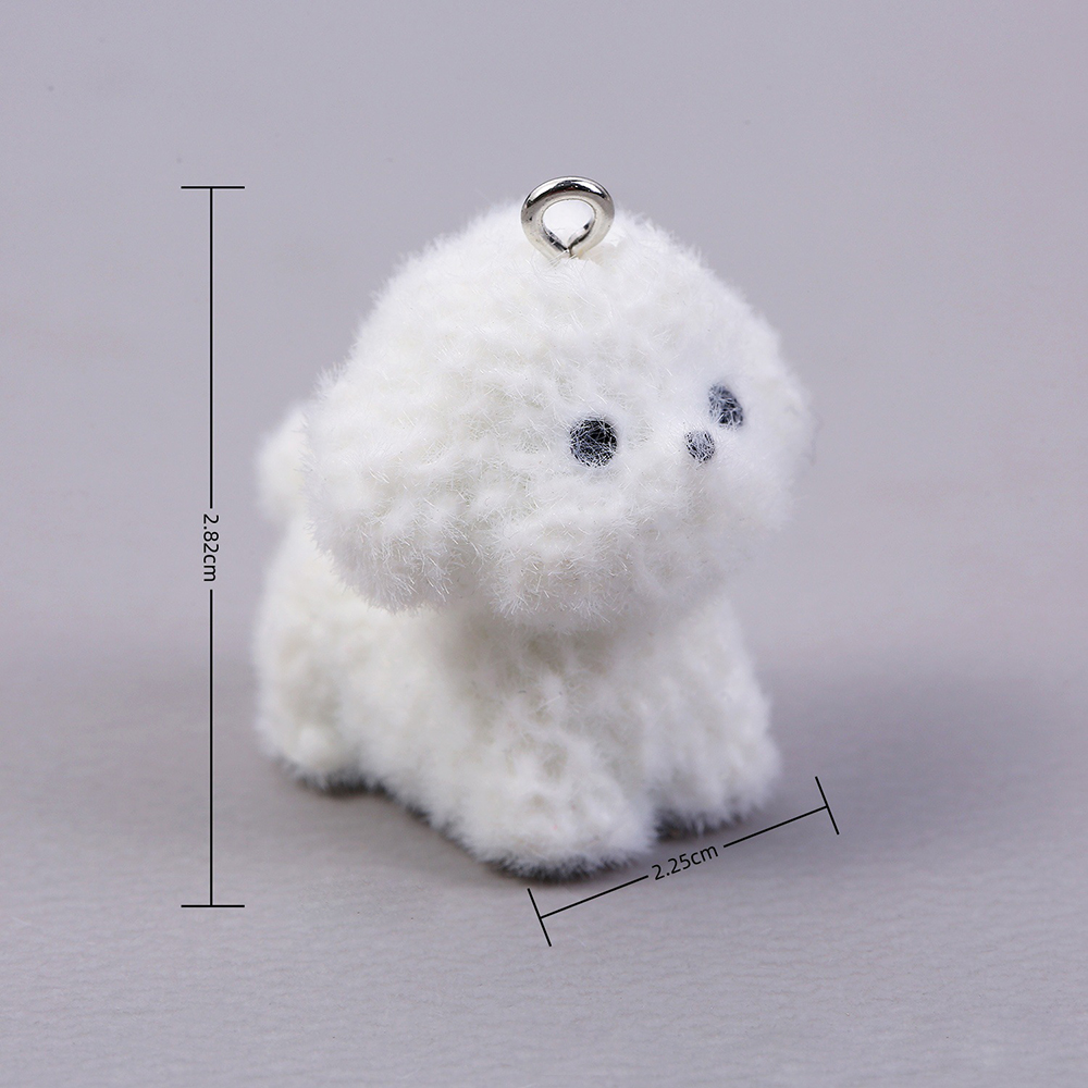 10pcs Flocking Puppy Dog Resin - Resin Craft Projects recensie en prijs