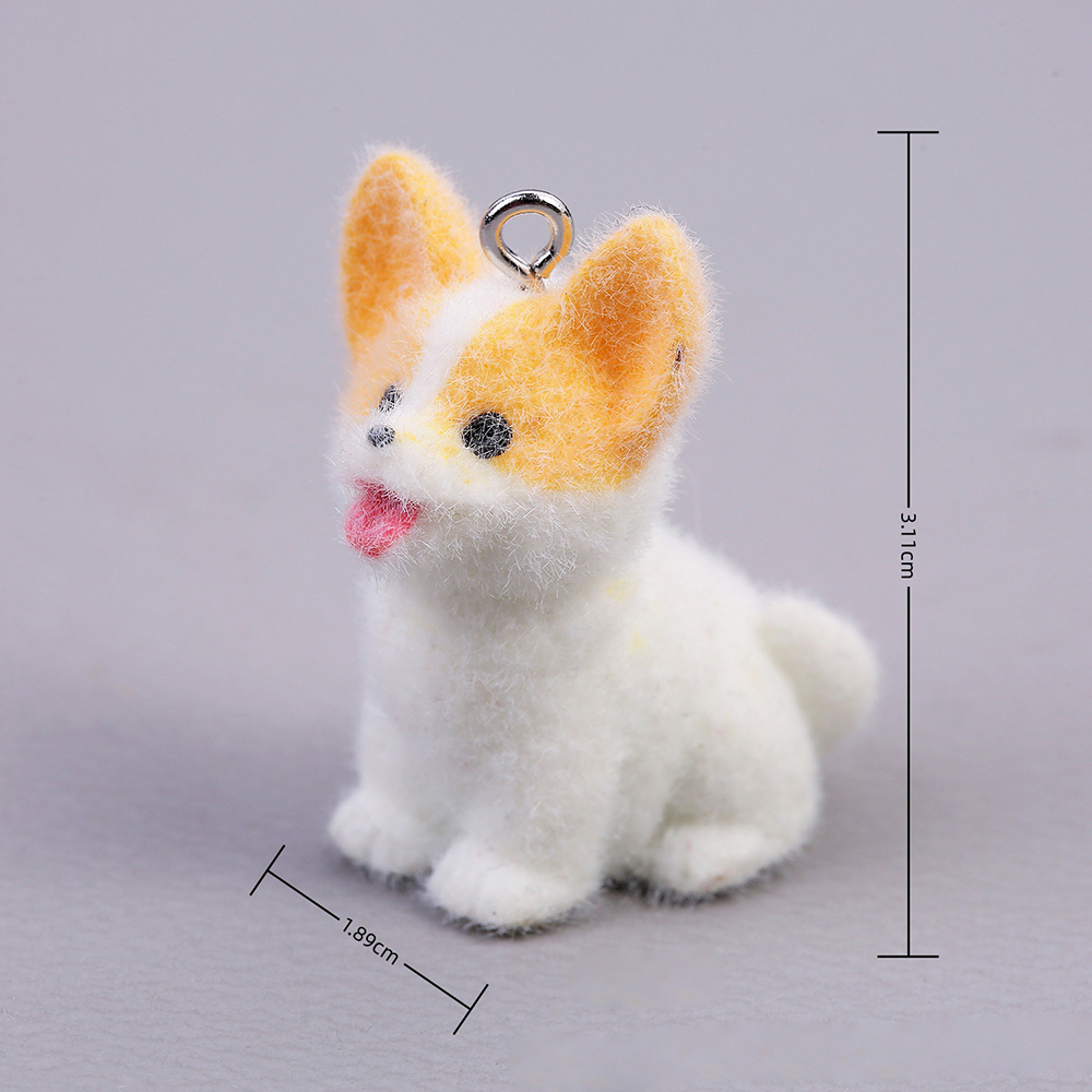 10pcs Flocking Puppy Dog Resin - Resin Craft Projects recensie en prijs