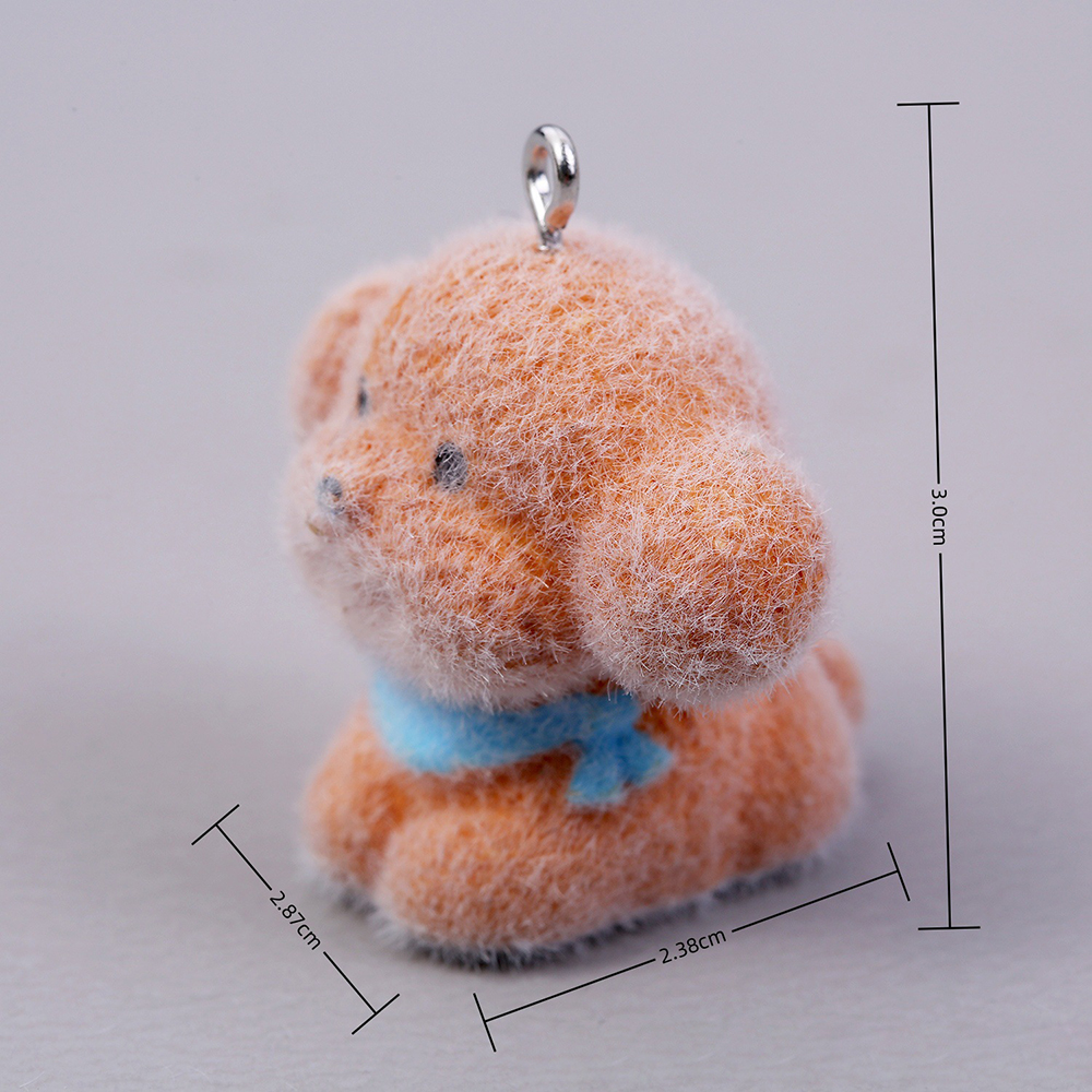 10pcs Flocking Puppy Dog Resin - Resin Craft Projects recensie en prijs