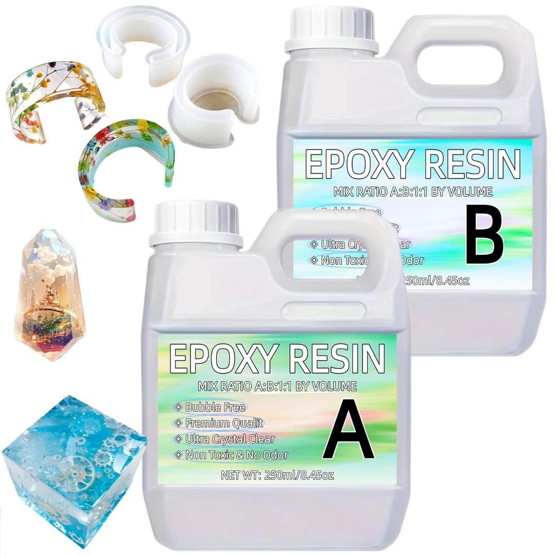 16.9oz Clear Epoxy Resin Kit C - Resin Jewelry Kit recensie en prijs