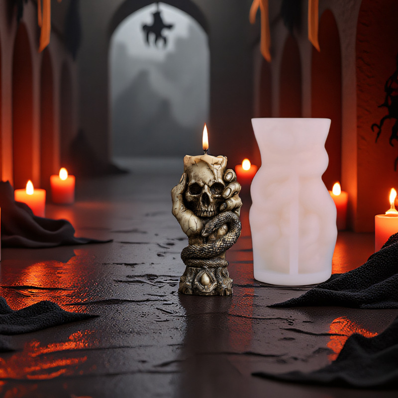 Halloween Skull Aroma Candle S - Resin Craft Workshop recensie en prijs
