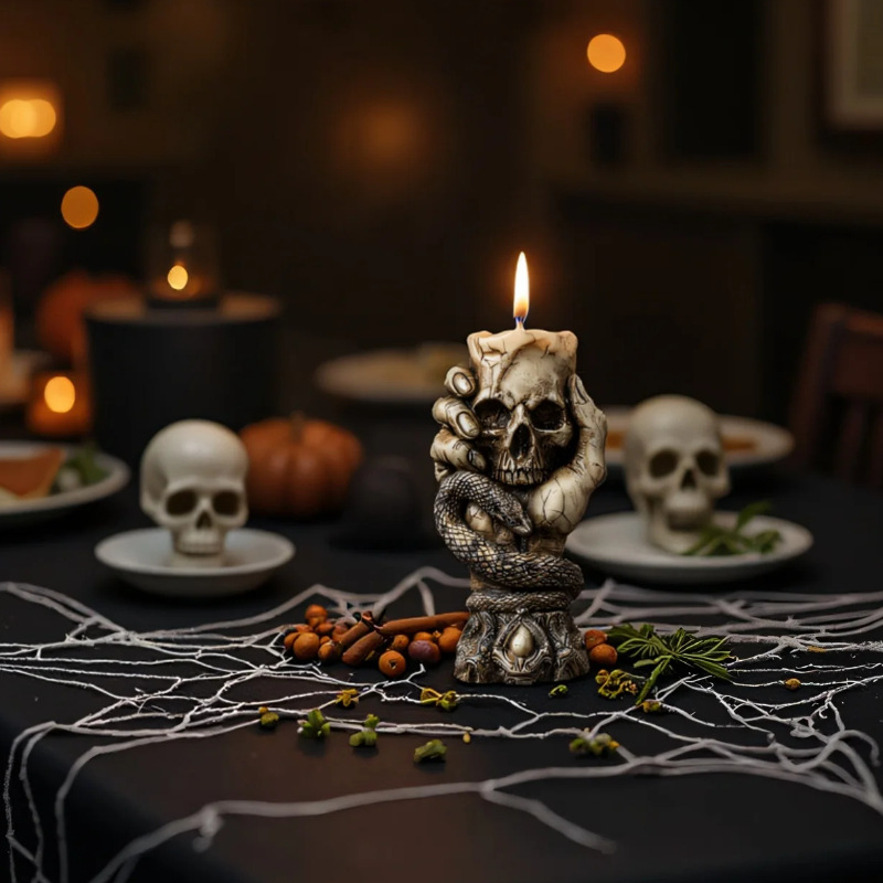 Halloween Skull Aroma Candle S - Resin Craft Workshop recensie en prijs