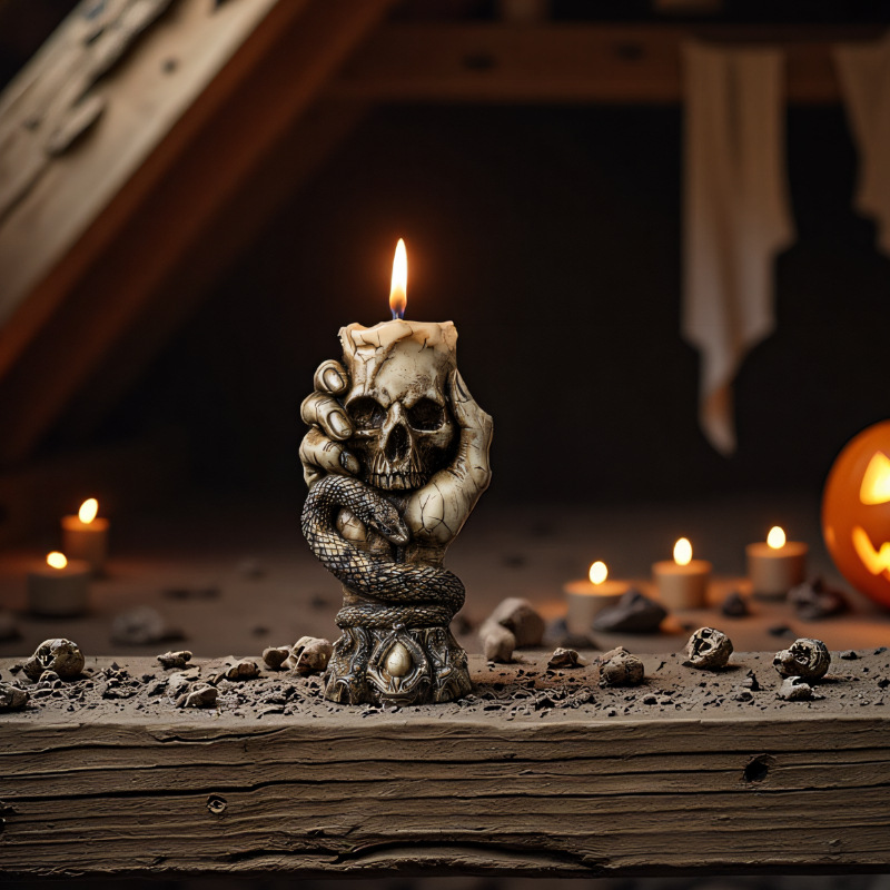 Halloween Skull Aroma Candle S - Resin Craft Workshop recensie en prijs