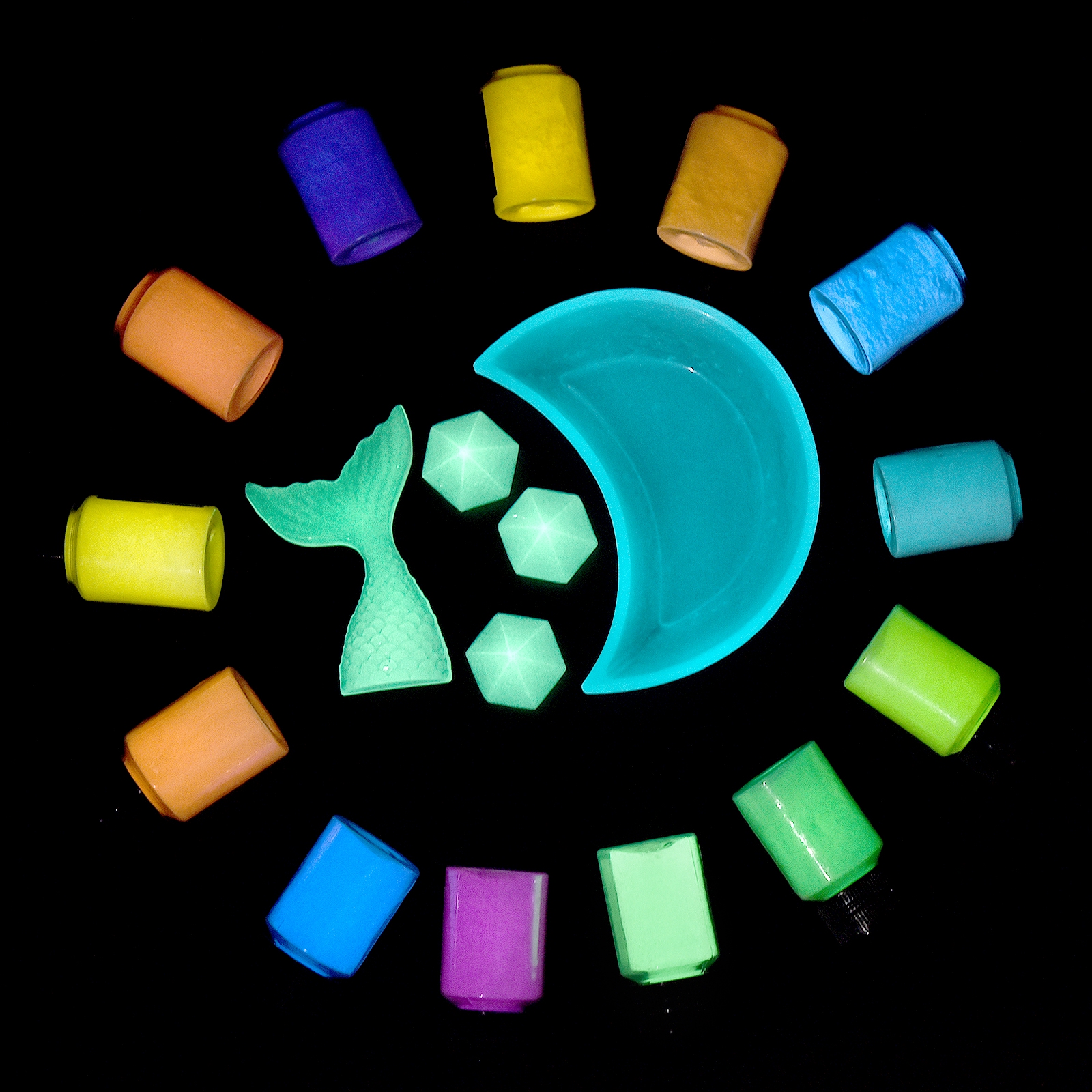 20g Luminous Glitter Powder Ph - Resin Pigment Set recensie en prijs