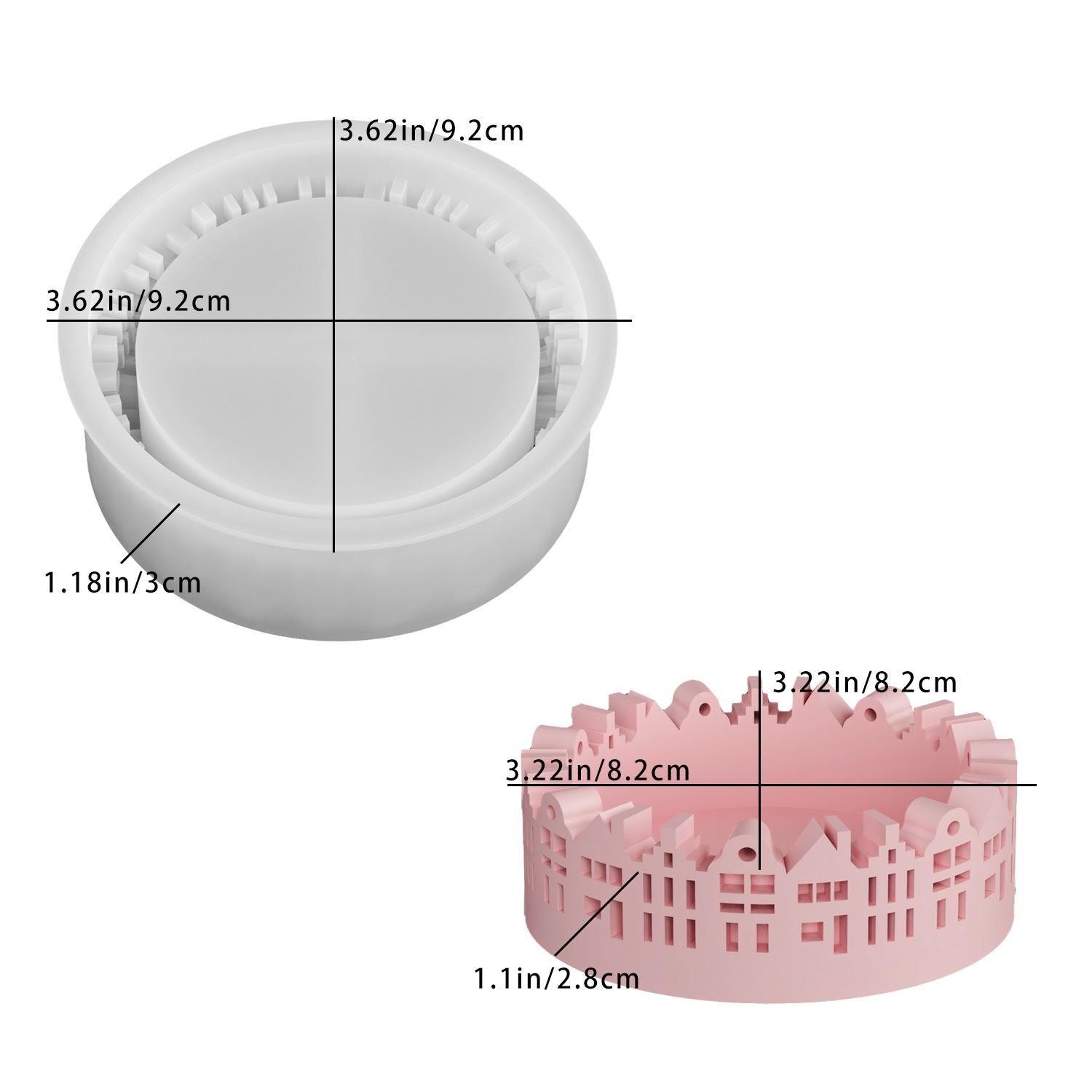 Hollow House Mold Flexible Res - Resin Craft Workshop recensie en prijs