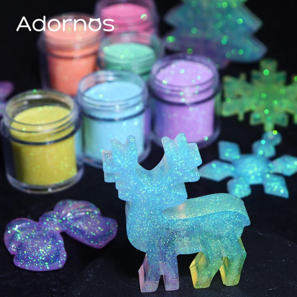 Iridescent Glitter Sugar Powde - Resin Pigment Set recensie en prijs