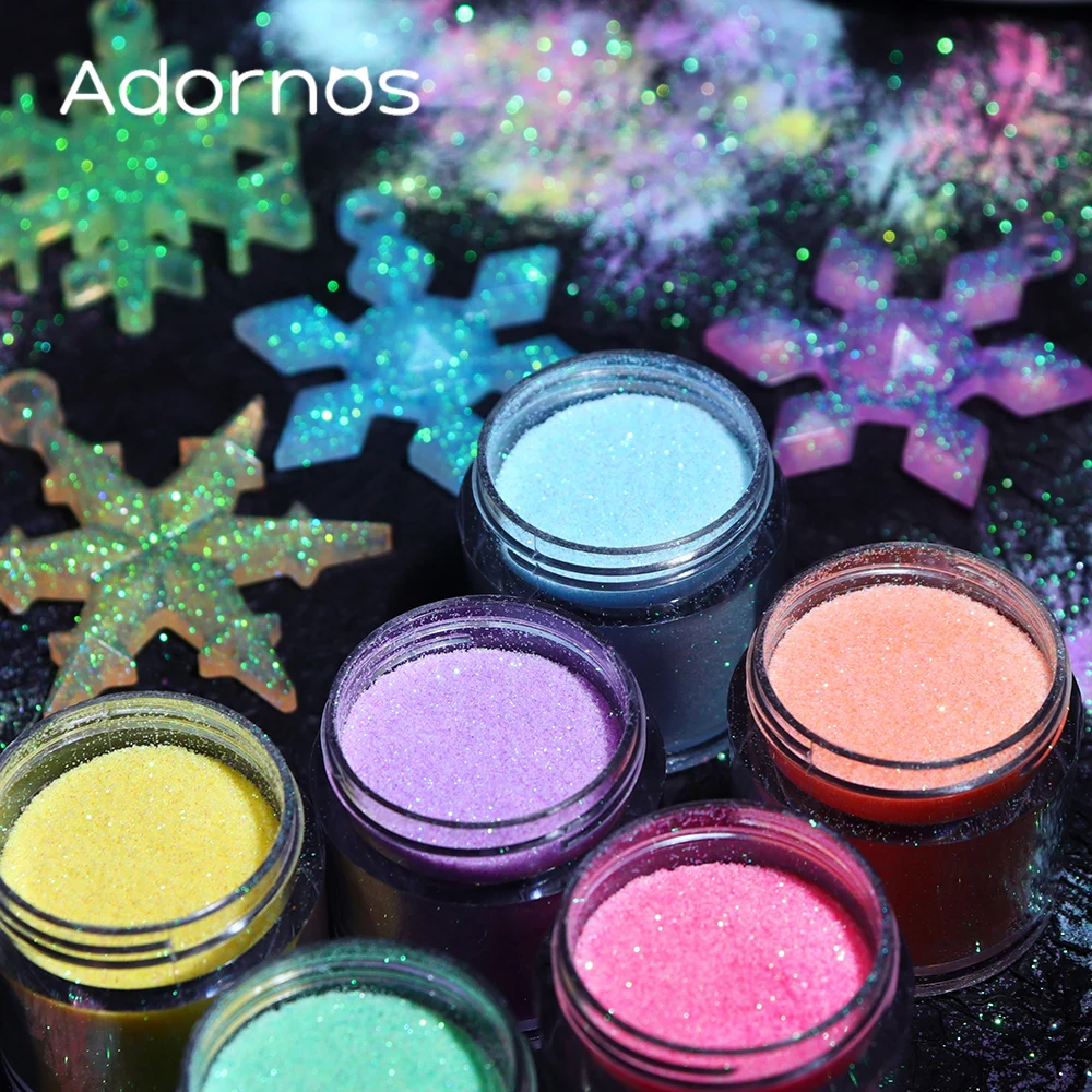 Iridescent Glitter Sugar Powde - Resin Pigment Set recensie en prijs