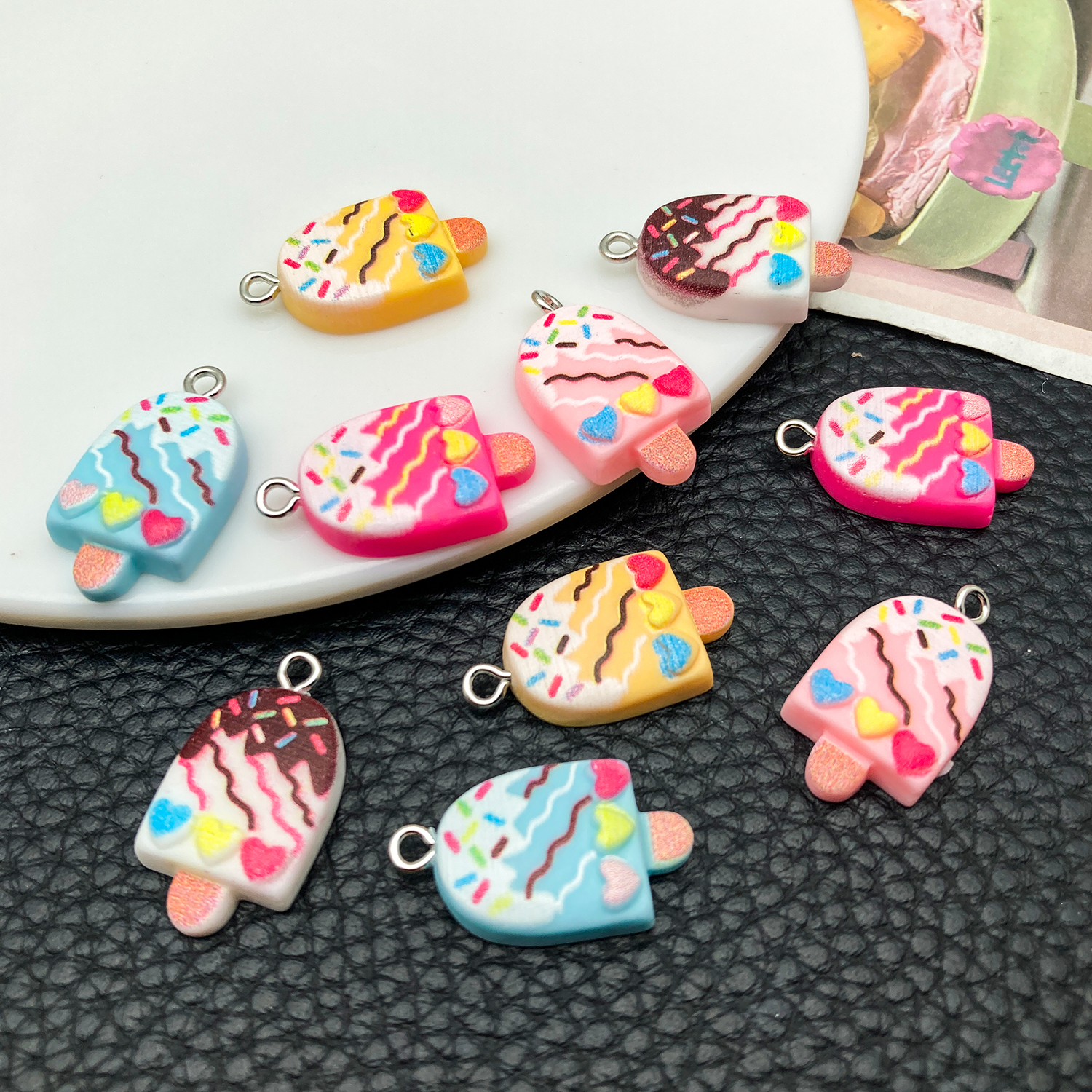 5/10pcs Cute Fashion Resin Acr - Resin Craft Projects recensie en prijs